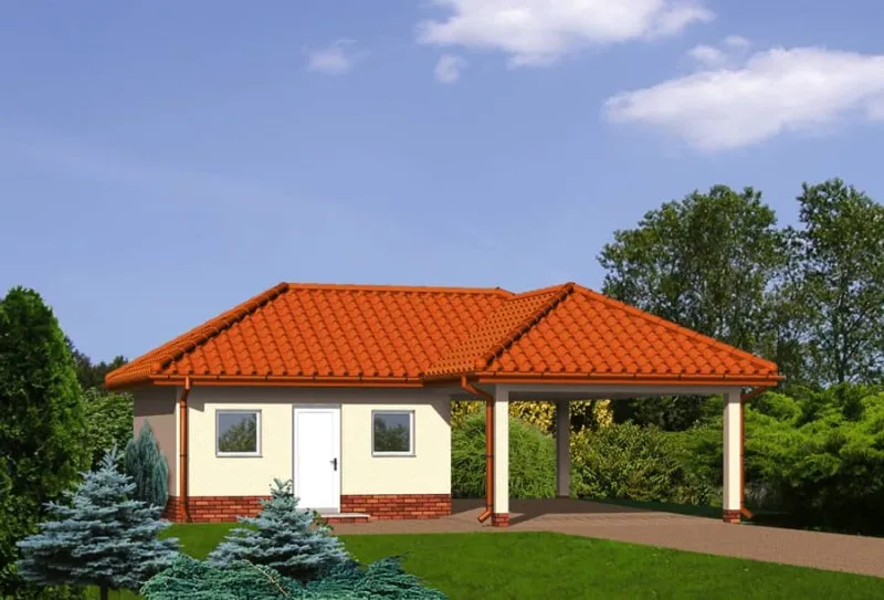 Projekty wiat garażowych z oferty MURATORA